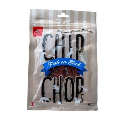 Chip Chop Snacks Fish On Stick 70g